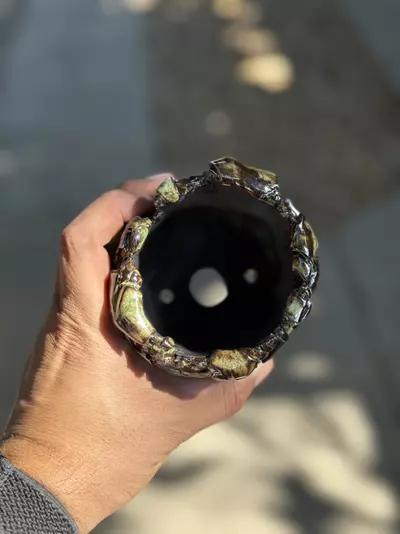 plant/Emerald drip footed 3.75x4.25H-1-thumbnail