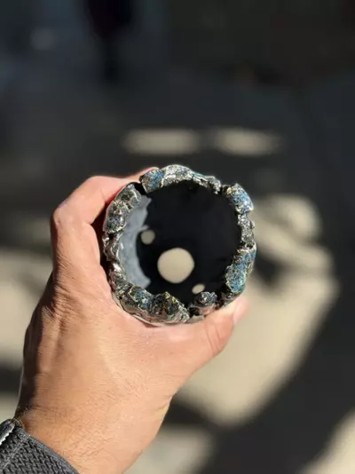 plant/Blue Galaxy footed 3x3.25H-1-thumbnail