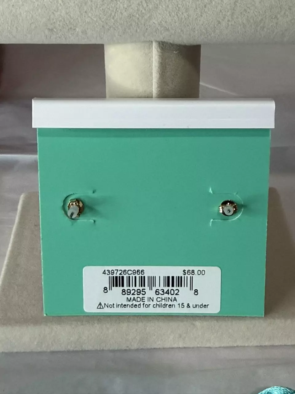 plant/Kurt Geiger London rainbow Pave stud earrings-3