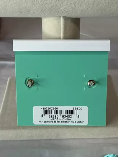 plant/Kurt Geiger London rainbow Pave stud earrings-3-thumbnail