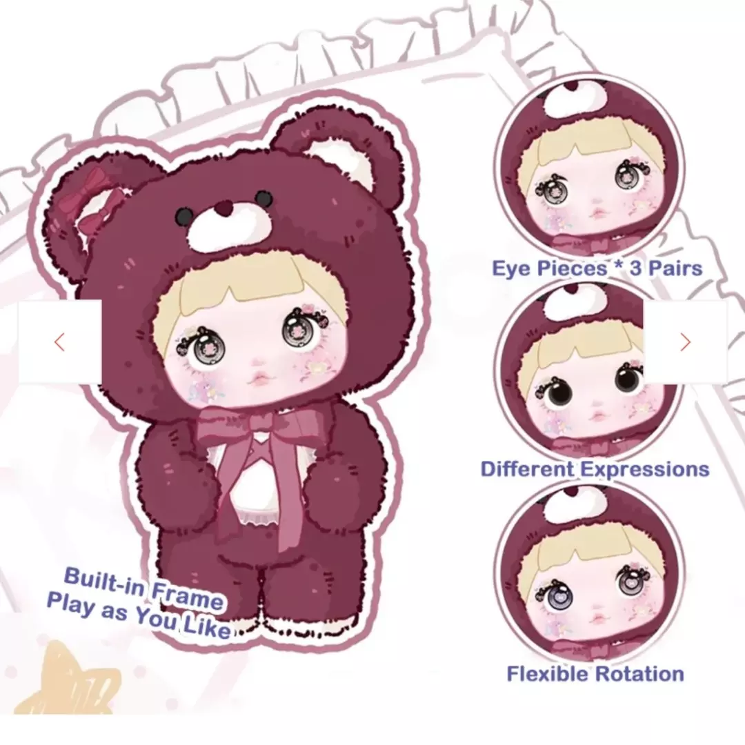 plant/Nommi 400% Good Night Bear Plush Doll-2