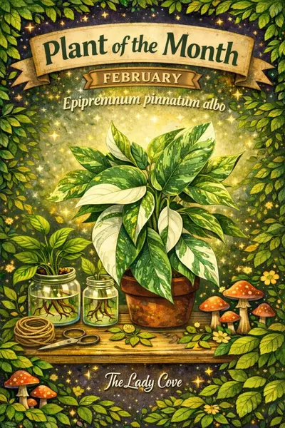 plant/Plant of the Month (Feb) Epipremnum pinnatum albo 4in-0-thumbnail