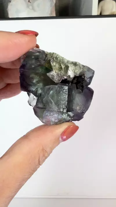 plant/Okoruso Fluorite from Namibia-2-thumbnail