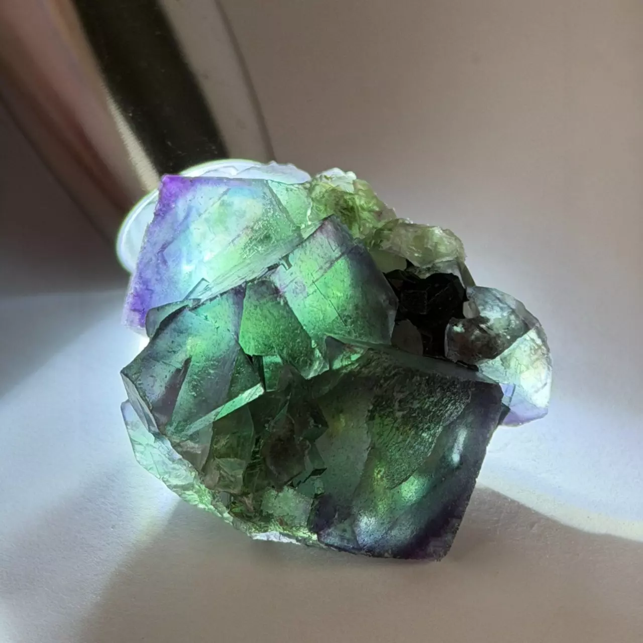 plant/Okoruso Fluorite from Namibia-0