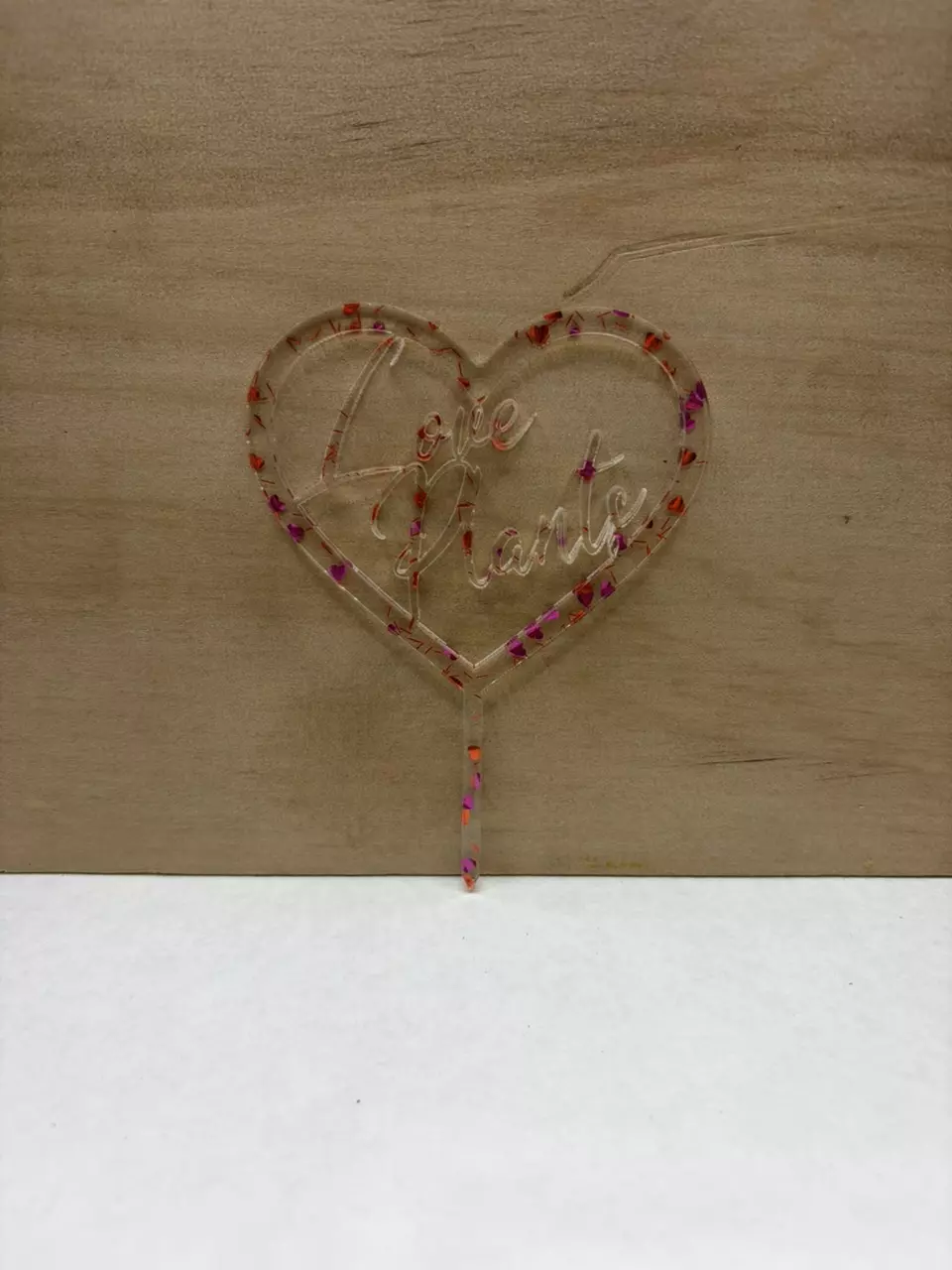 plant/3pk Glitter Heart Love Plants Pot Pal-0