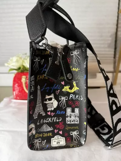 plant/Karl Lagerfeld multi color crossbody bag-3-thumbnail