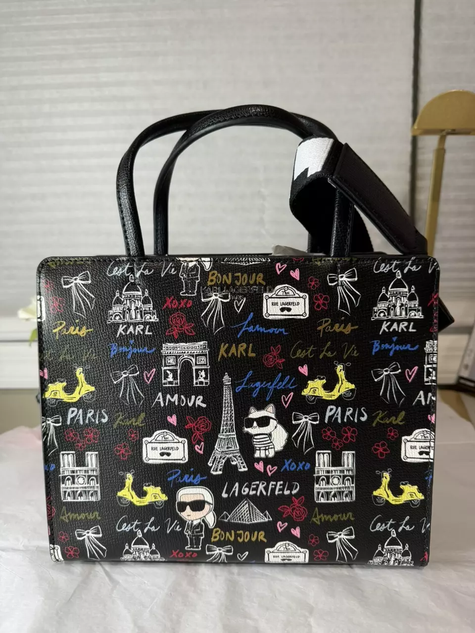 plant/Karl Lagerfeld multi color crossbody bag-0