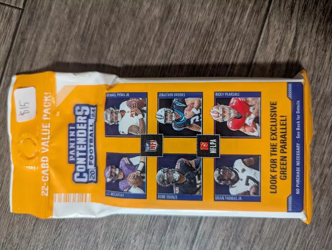plant/Panini contenders 2024 - 22 card fat pack - williams and maye rookie chase-0