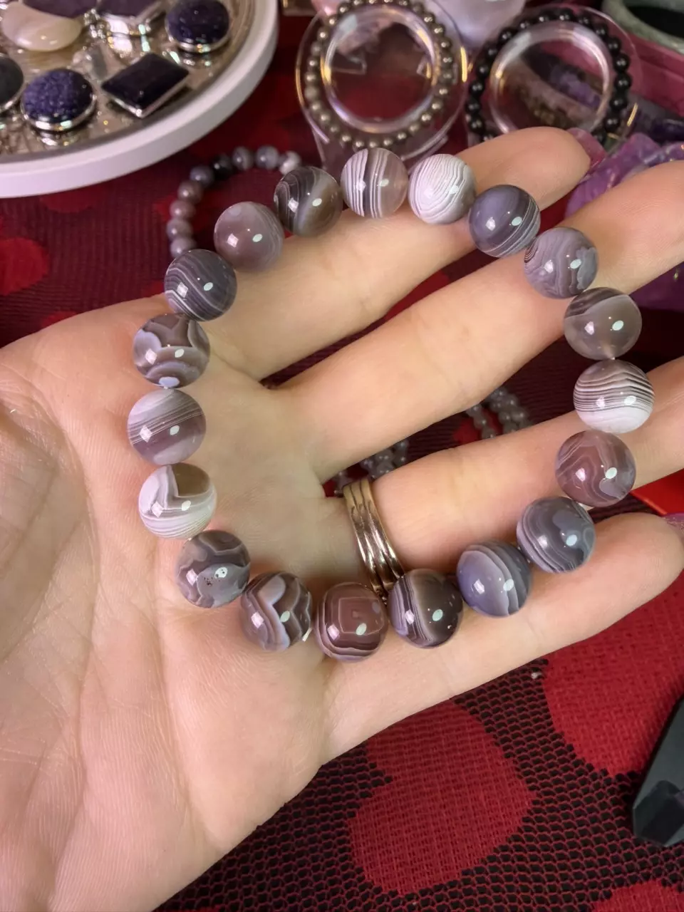 plant/10.5mm Persian Agate (b)-0