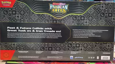 plant/Paldean Fates Scarlet & Violet Premium Collection Box - 11 Packs plus Promos-1-thumbnail