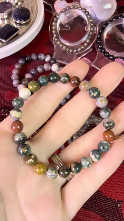 plant/Orbicular Ocean Jasper 7mm-1-thumbnail