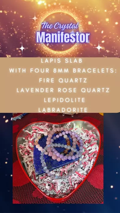 plant/Bracelet and slab bundle heart gift 💝-0-thumbnail