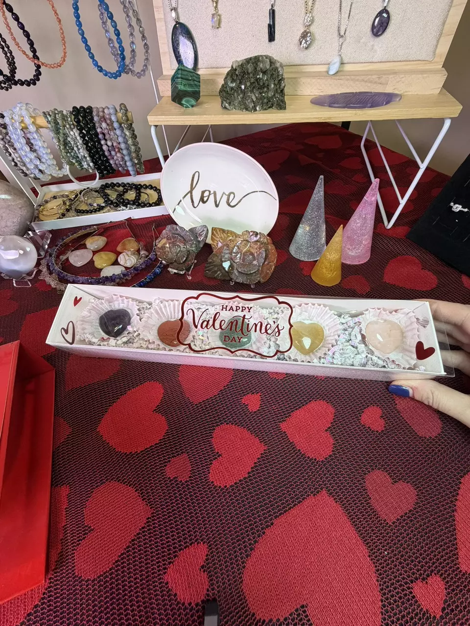 plant/Heart Rock Gift Set 🎁-1