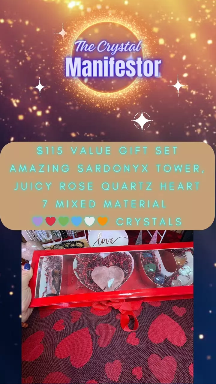 plant/XL Crystal I ❤️U Gift Set $115 Value-0