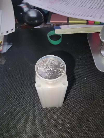 plant/1 Roll 2008 Alaska Quarter - Denver Mint with Holder UNCHECKED FOR ERROR-1-thumbnail