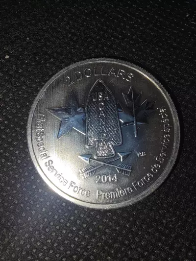 plant/2014 Royal Canadian Mint 1/2 oz Silver $2 "Devil's Brigade" coin.-0-thumbnail