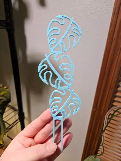 plant/Monstera prop trellis baby blue-0-thumbnail