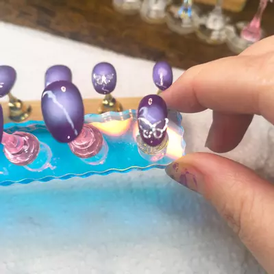 plant/Hand painted press ons-2-thumbnail