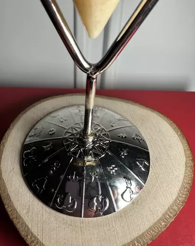 plant/Yellow Calcite Diamond with Display Stand-4-thumbnail