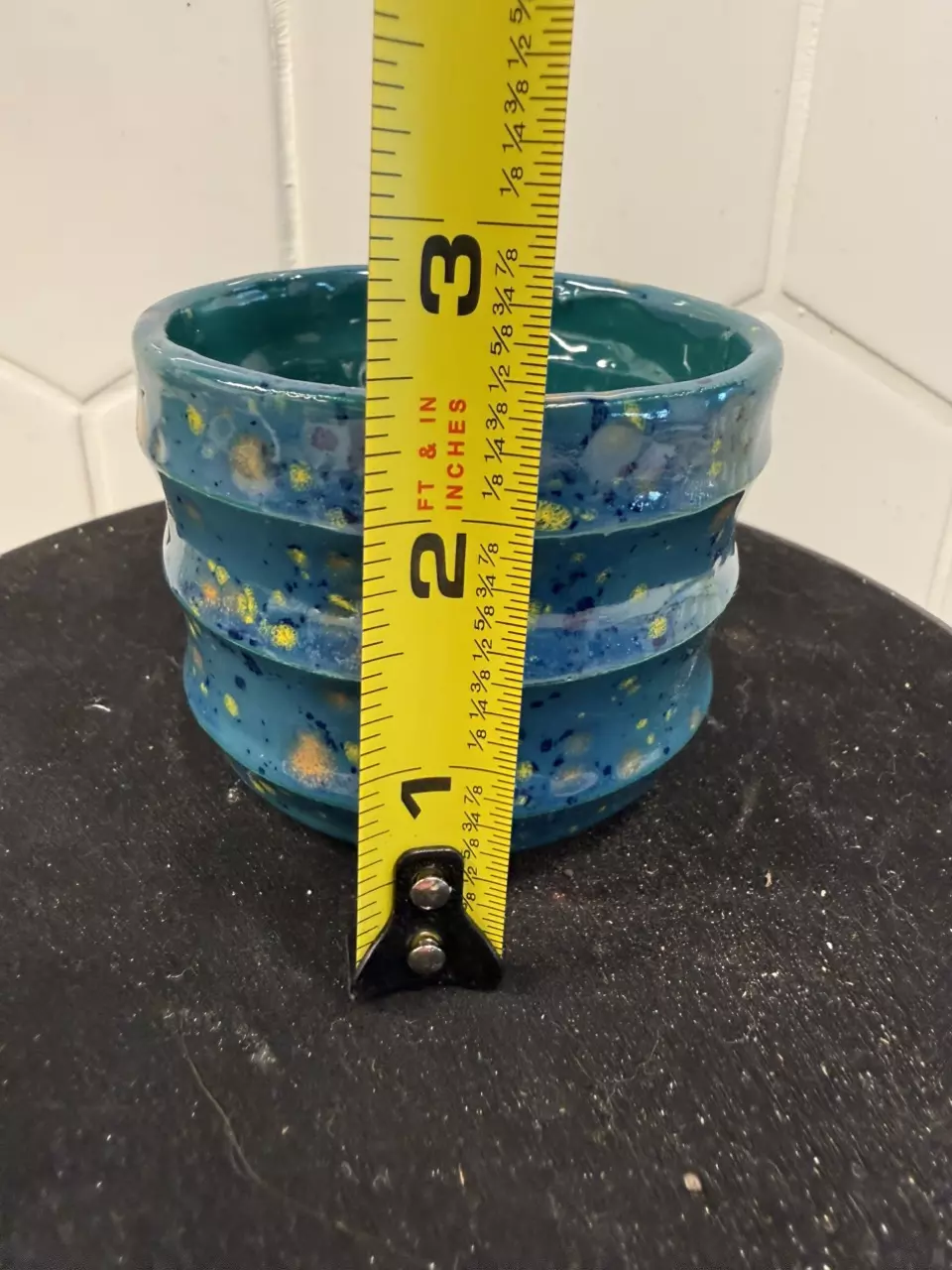 plant/Handmade Ceramic Planter 3x2.75-2