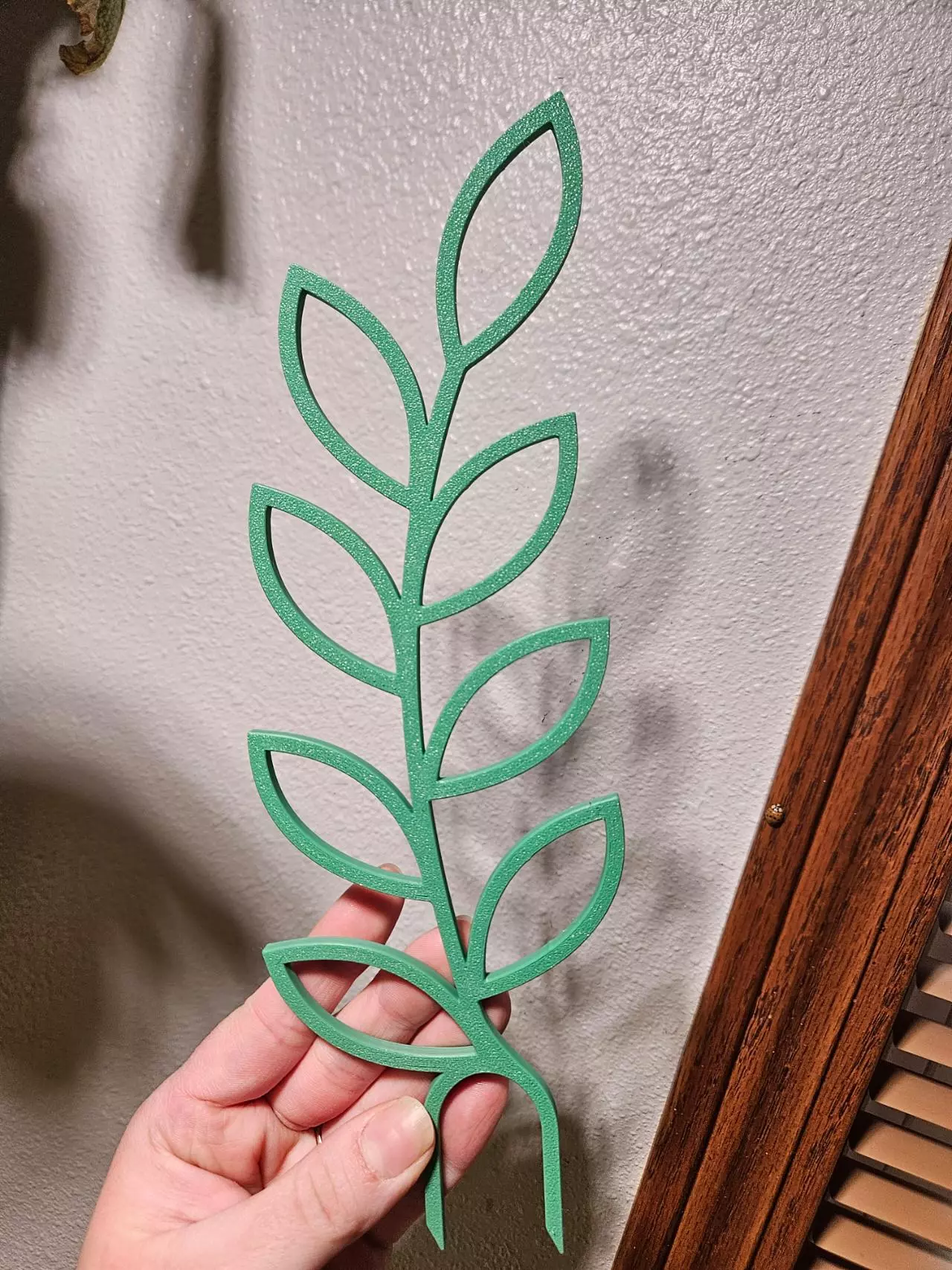 plant/Leaf trellis in green-0