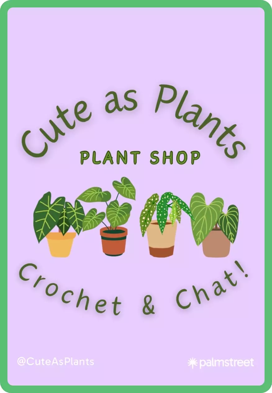 Crochet plants and chating!