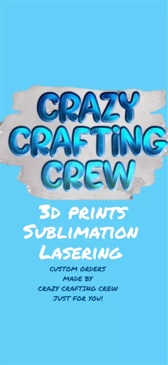 Crazy crafting crew -come see what we do
