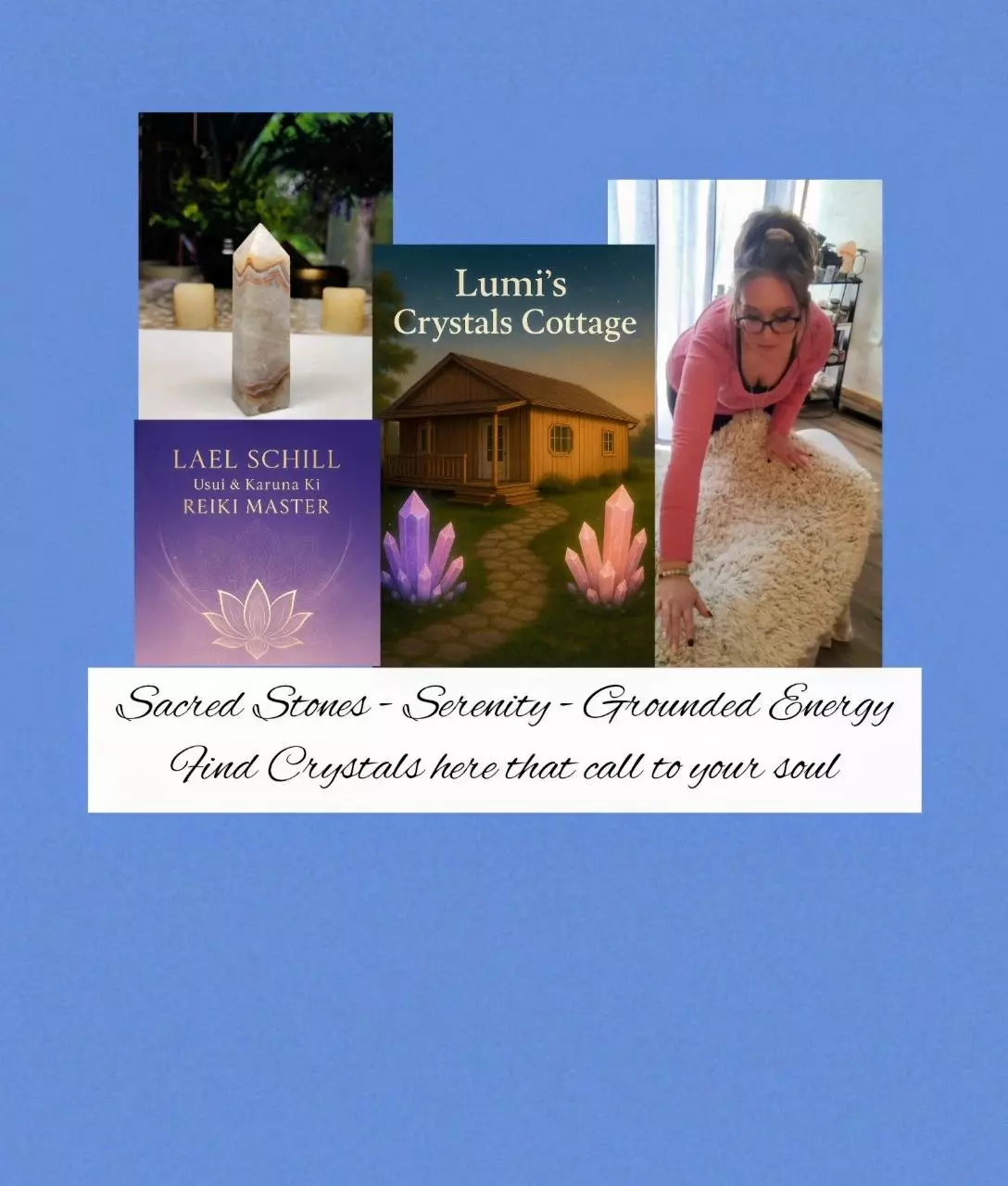 Welcome to the CRYSTAL COTTAGE! Reiki and Witchy Vibes