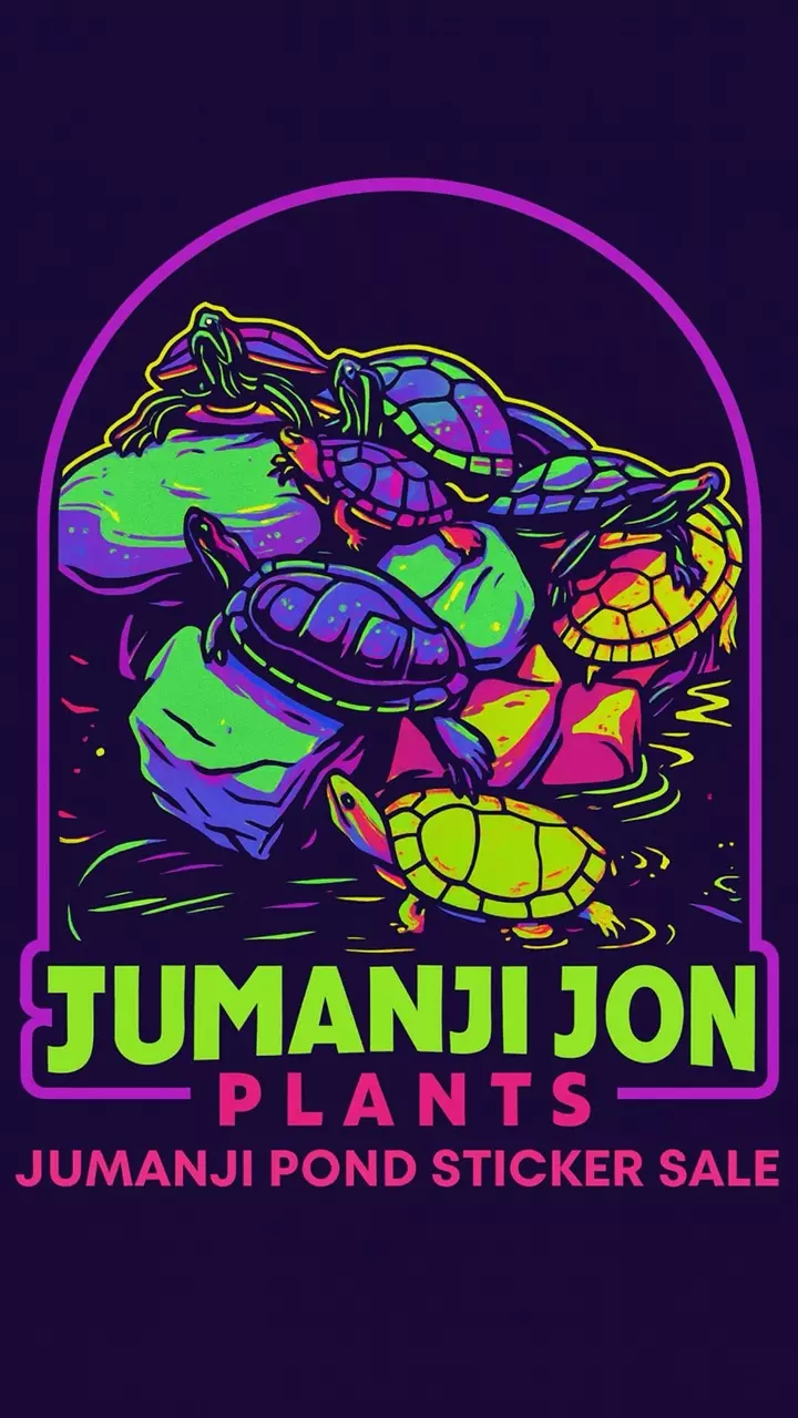 Jumanji Pond Sticker Sale