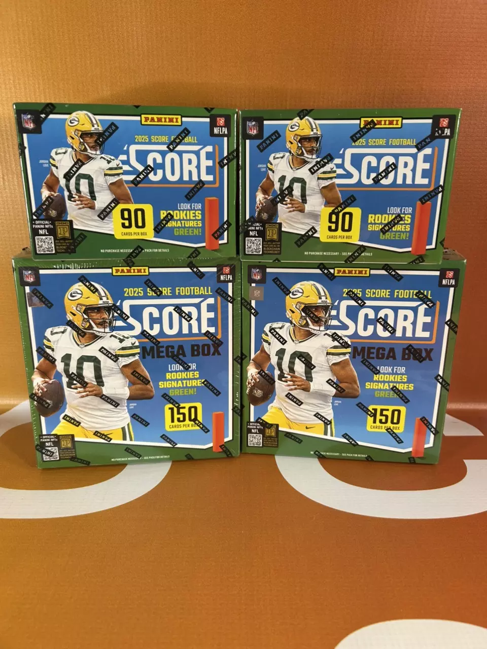 Massive score 2025 football card break 480 Cards