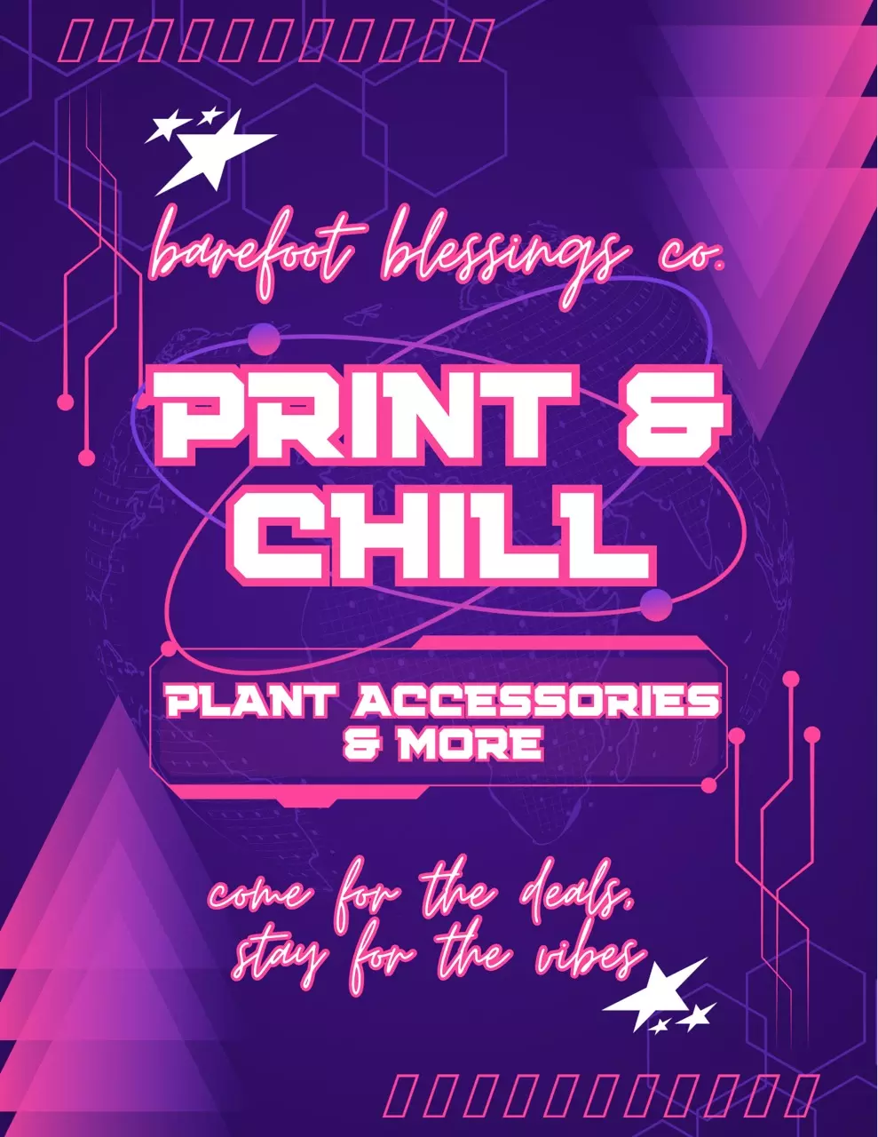 Print & Chill! 10% off all macrame & 3d prints!