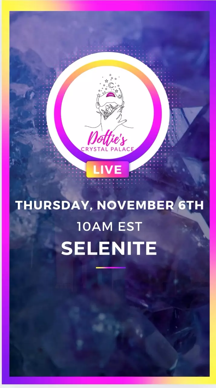 Selenite & Good Vibes Only💎