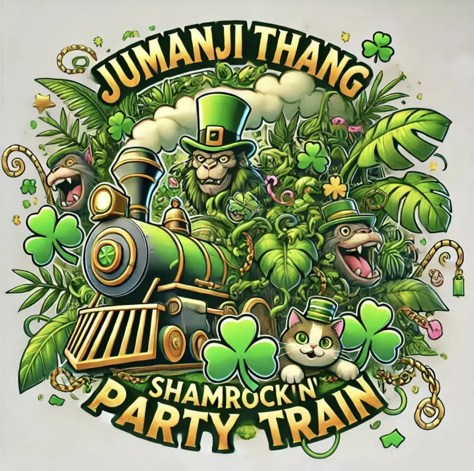 Jumanji Thang Party Train!!! Everything starts at $1!!!