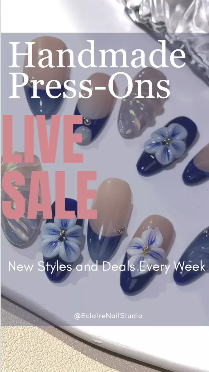 EXTRA 10%OFF | Luxury Handmade Press On Nails