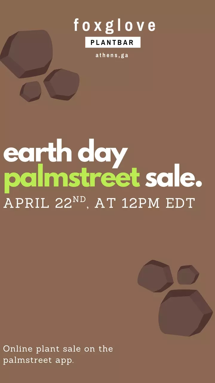 Earth Day Plant Sale🌎