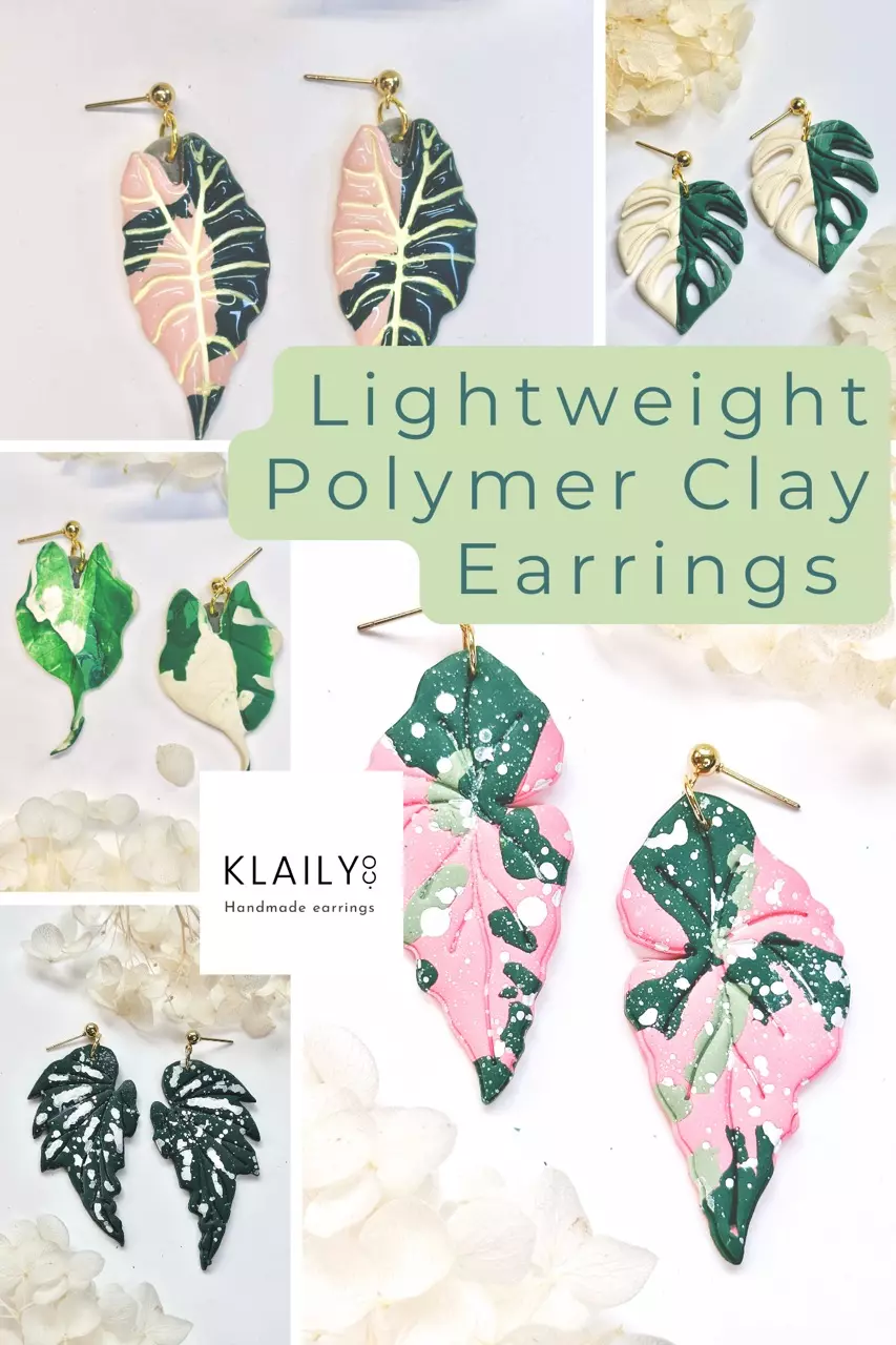 Handmade Polymer Clay Earrings