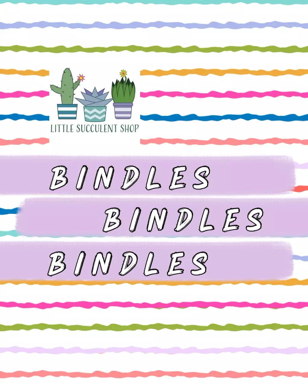 Grower bindles. Color color color. We always love this one!