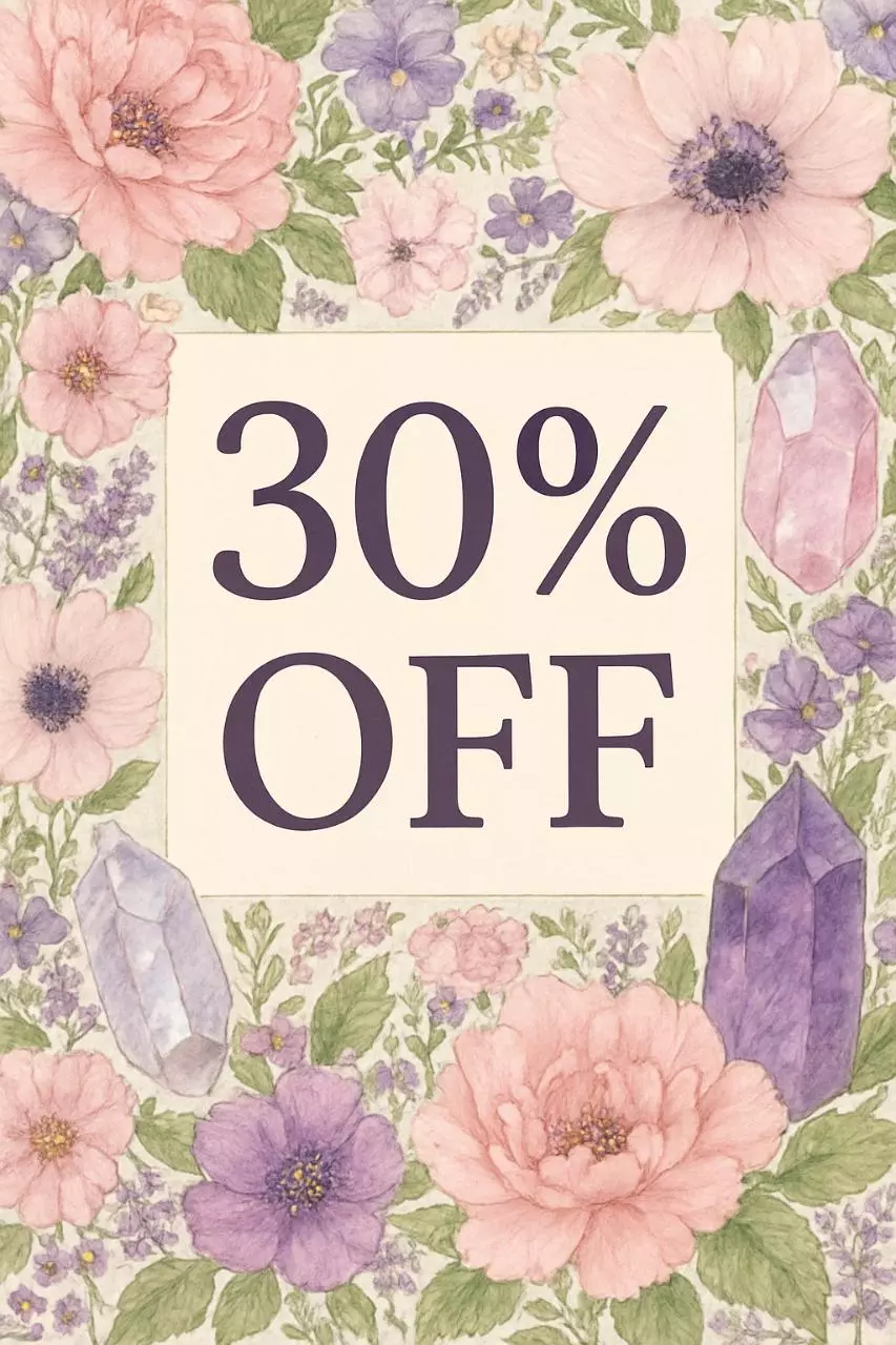 30% OFF PALMSTREET CRYSTAL LIVE 🔮 🌴