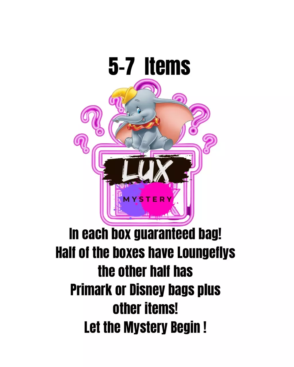 Mystery Box Game! guaranteed bag in each one!