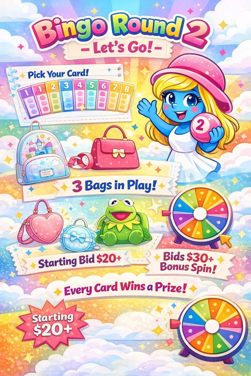 Smurf bingo.  Who’s gonna win.