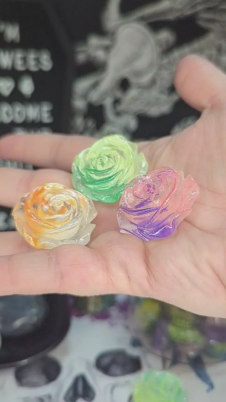 plant/UV resin rose-0
