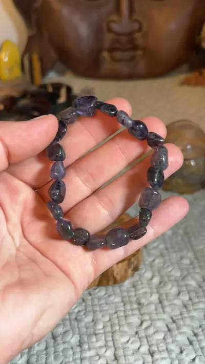 plant/Iolite Tumble Bracelet-0-thumbnail