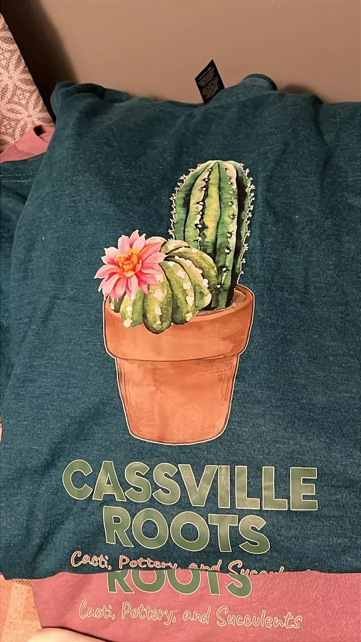 plant/Tshirt Medium TEAL-0