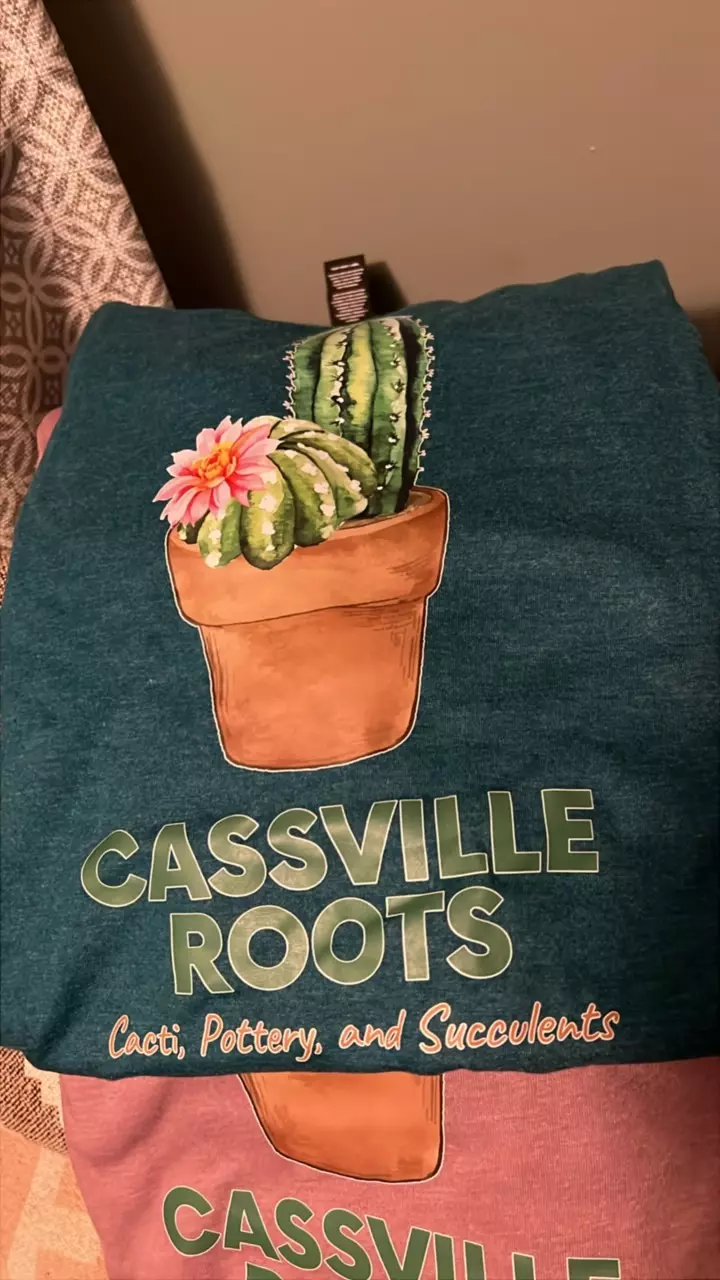 plant/T shirt Large Teal-0