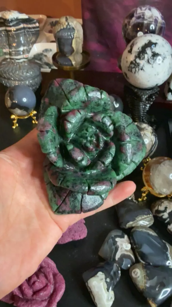 plant/Ruby zoisite flower-0