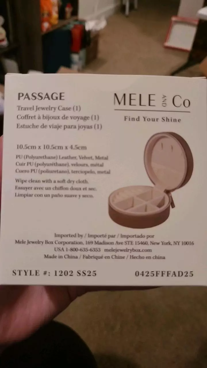 plant/travel jewelry case (retails for $35)-1