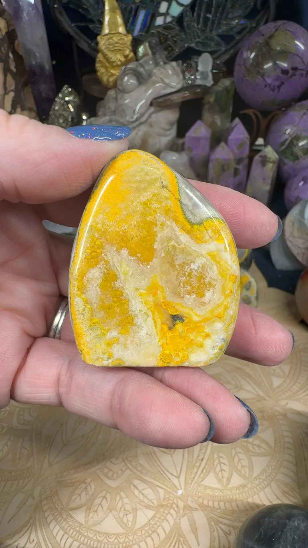 plant/Bumblebee Jasper Freeform 18K-0