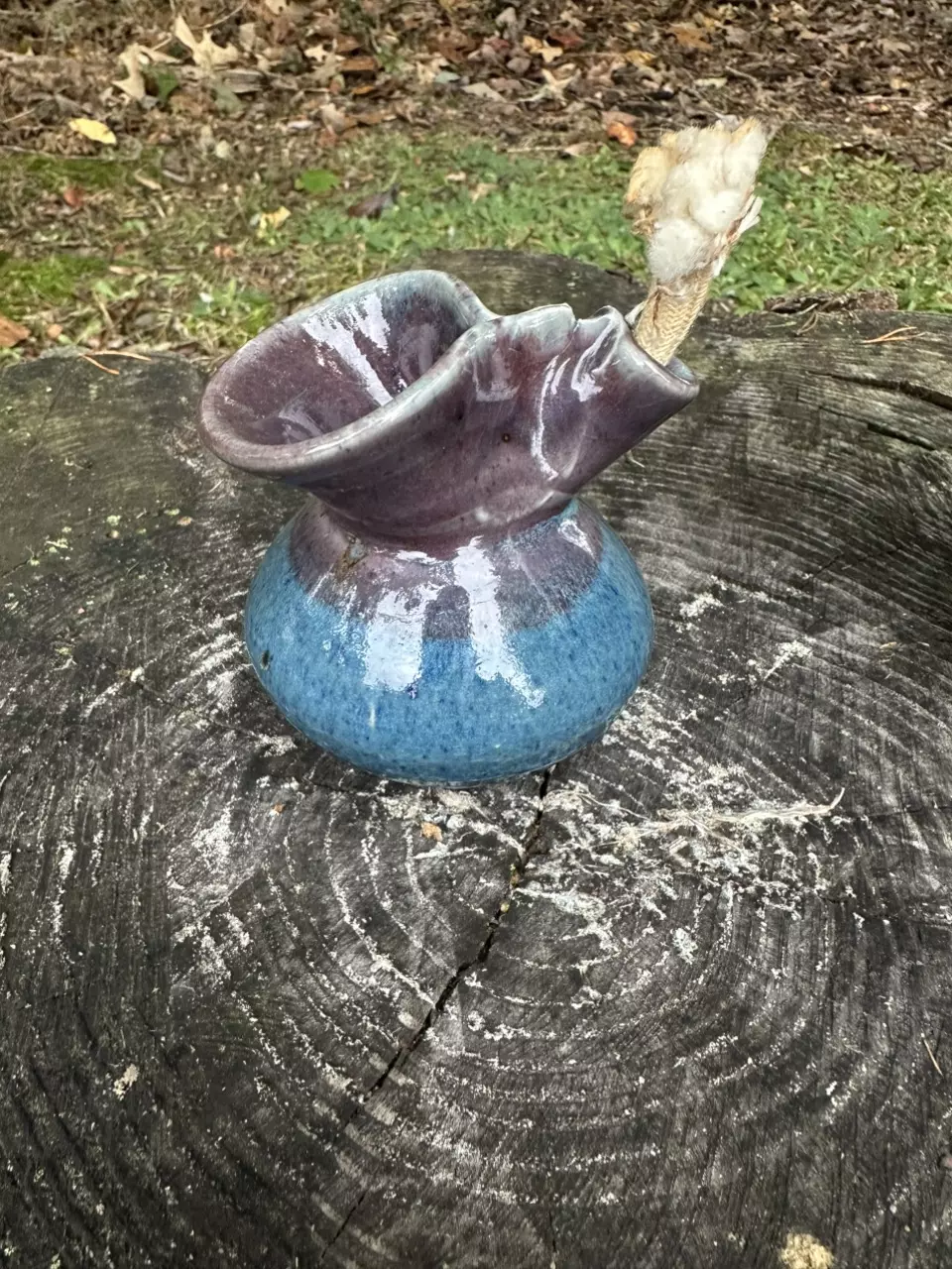 plant/Pottery Oil Lamp-1