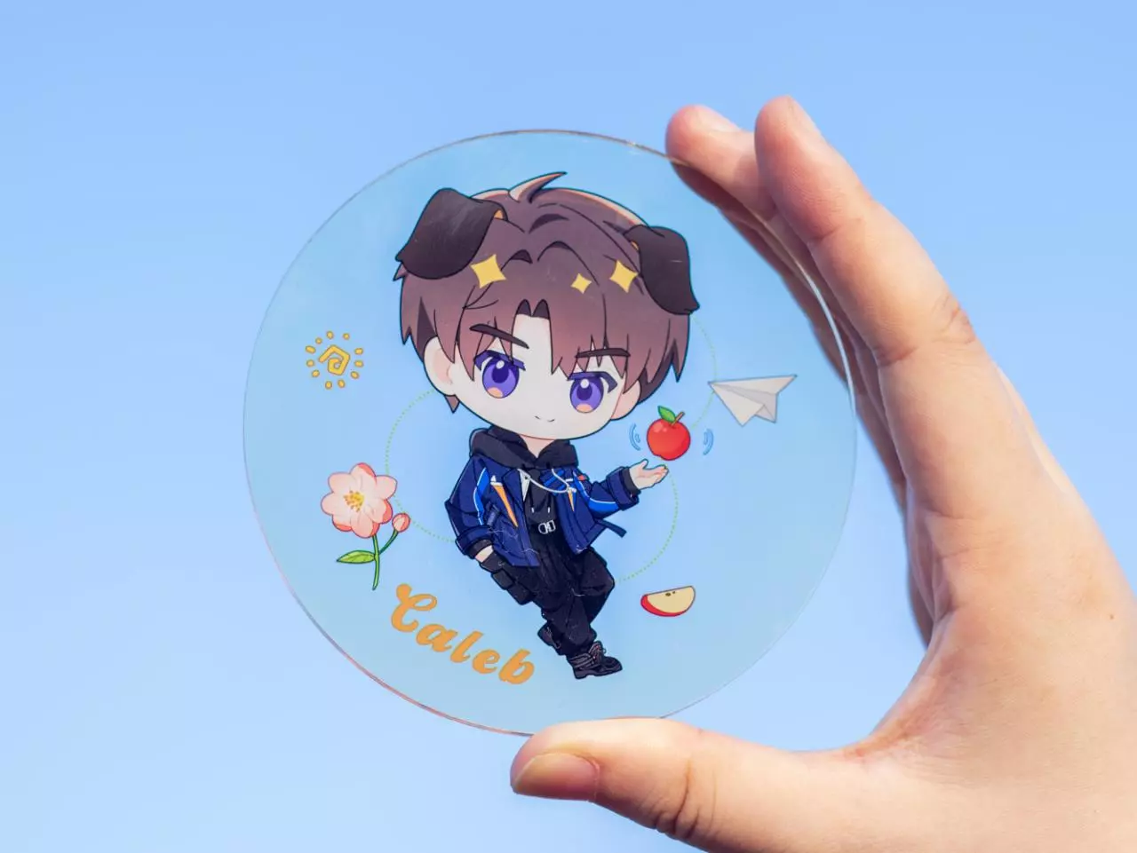 plant/Caleb Acrylic Coaster-1