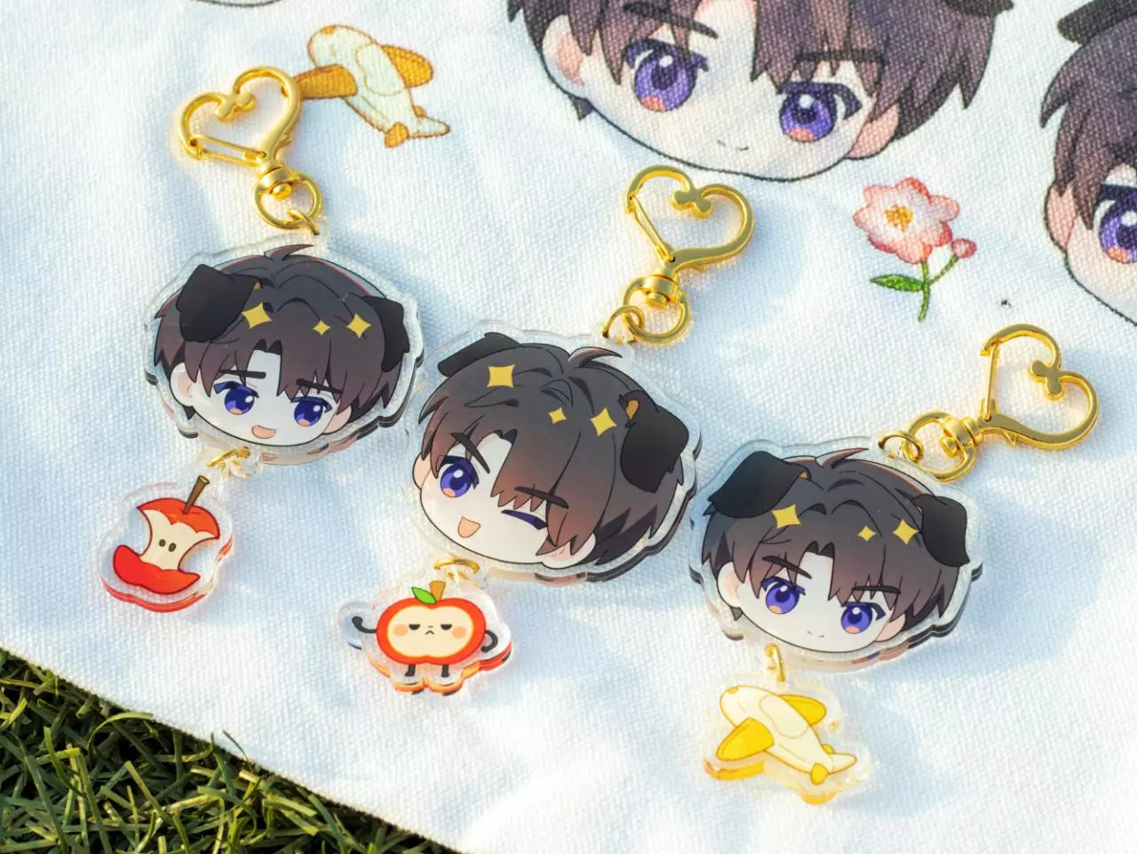 plant/Caleb Acrylic Keychain（Wink）-0